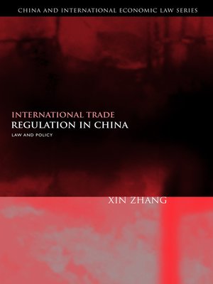 cover image of International Trade Regulation in China